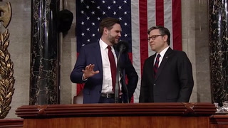 JD Vance caught on hot mic complaining about length of Trump’s address