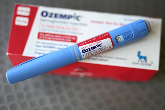 <p>FILE - The injectable drug Ozempic is shown, July 1, 2023, in Houston. </p>