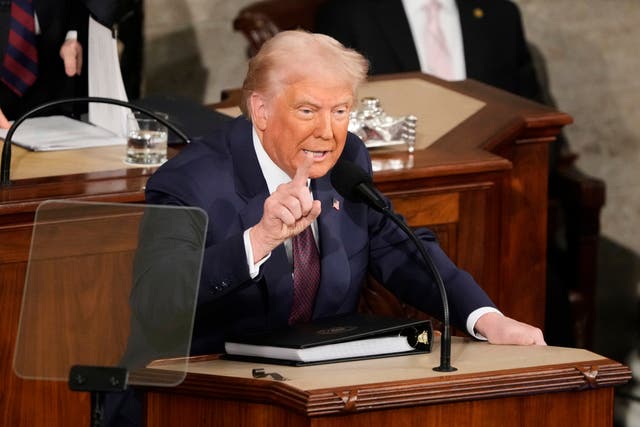 <p>APTOPIX Trump Speech</p>