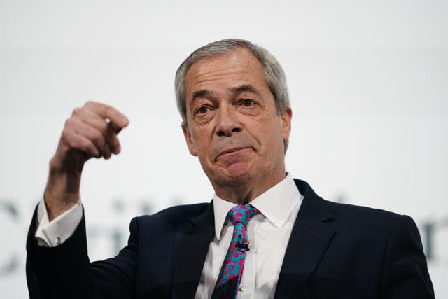 <p>Reform UK leader Nigel Farage</p>