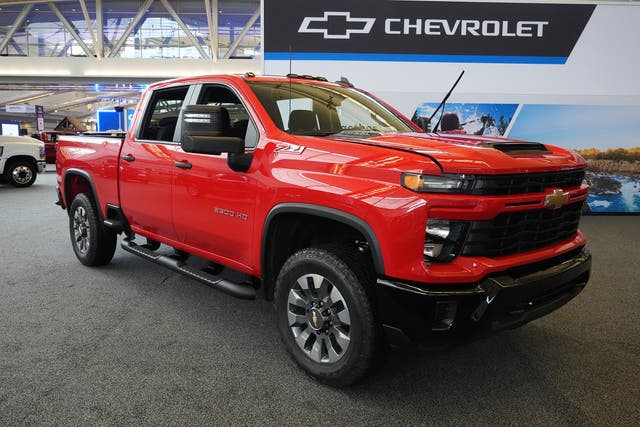 <p>A 2024 Chevy Silverado</p>