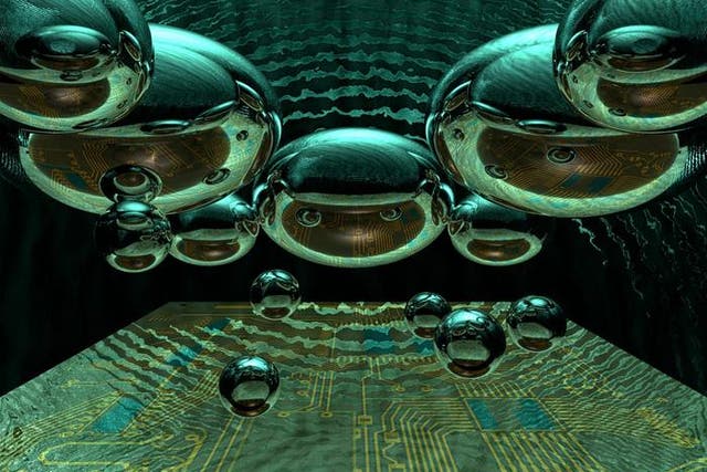 <p>Quantum annealer has simulated the fundamental process of false vacuum decay, opening the window to the understanding of interactions between true vacuum bubbles</p>