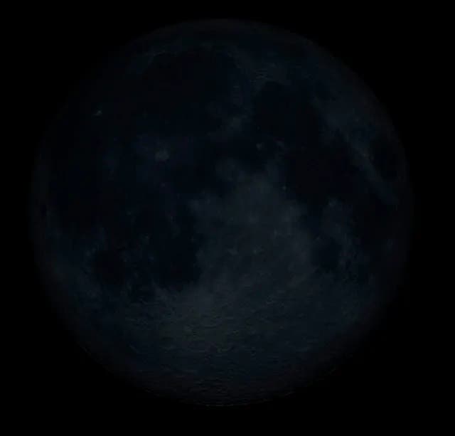 <p>A new moon is barely seen in this NASA image. A black moon is a rare kind of new moon. The next black moon is coming up next week </p>