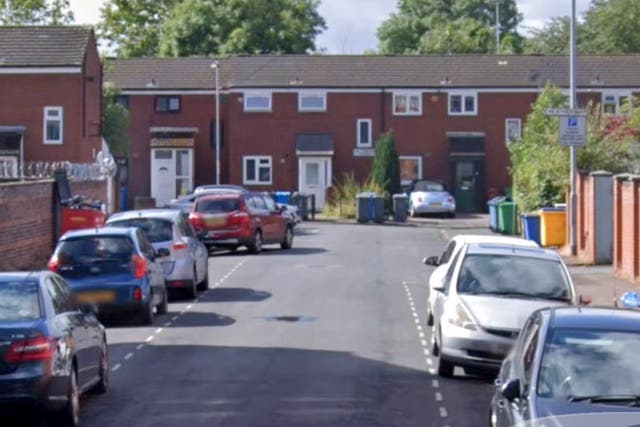 <p>The fire broke out in Gateshead Close, Rusholme</p>