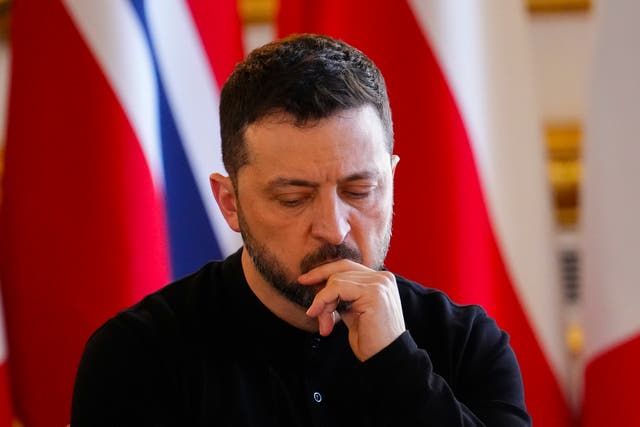 <p>Volodymyr Zelensky should not be coerced into agreeing to a ceasefire with no future security guarantees, even though Donald Trump has put a stop to US military aid to Ukraine</p>