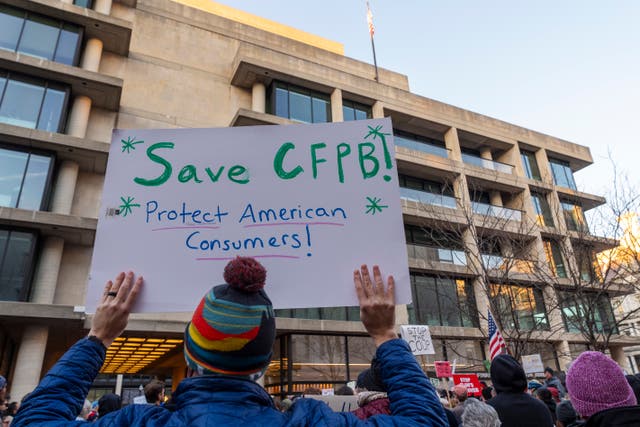 <p>State legislators are looking at ways to bolster protections for their consumers after Donald Trump’s vow to close down the Consumer Financial Protection Bureau</p>