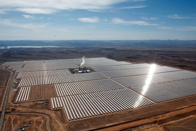 <p>Morocco is already exploiting the huge potential of solar energy</p>