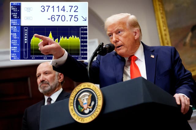 <p>Donald Trump has hit China, Canada and Mexico with tariffs </p>