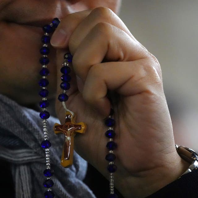 <p>Pope Francis rested early Tuesday after he suffered further setbacks in his fight against double pneumonia</p>