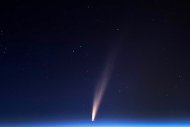 <p>Astronaut Don Pettit shared an image of the Atlas comet C2024-G3, which he captured from the International Space Station</p>